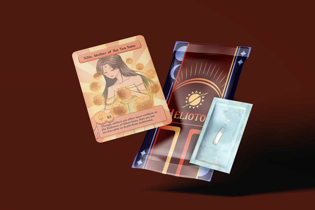 Packaging + Card + Sunscreen Sachet 1 Packaging + Card + Sunscreen Sachet 1